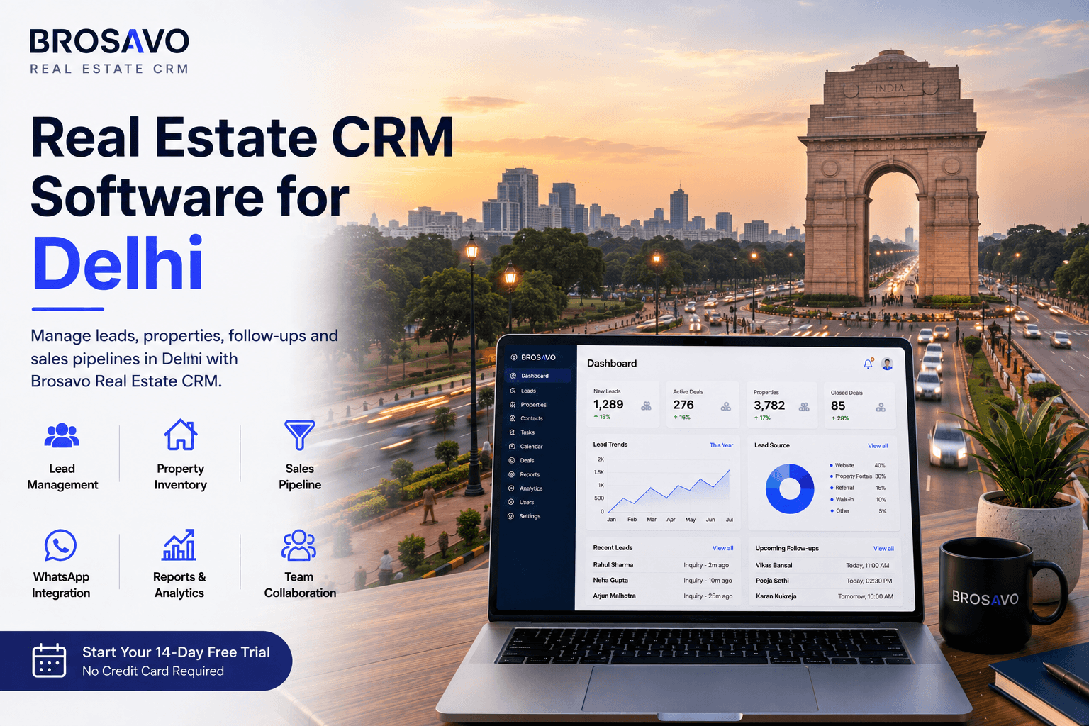 Real estate CRM in Delhi, India