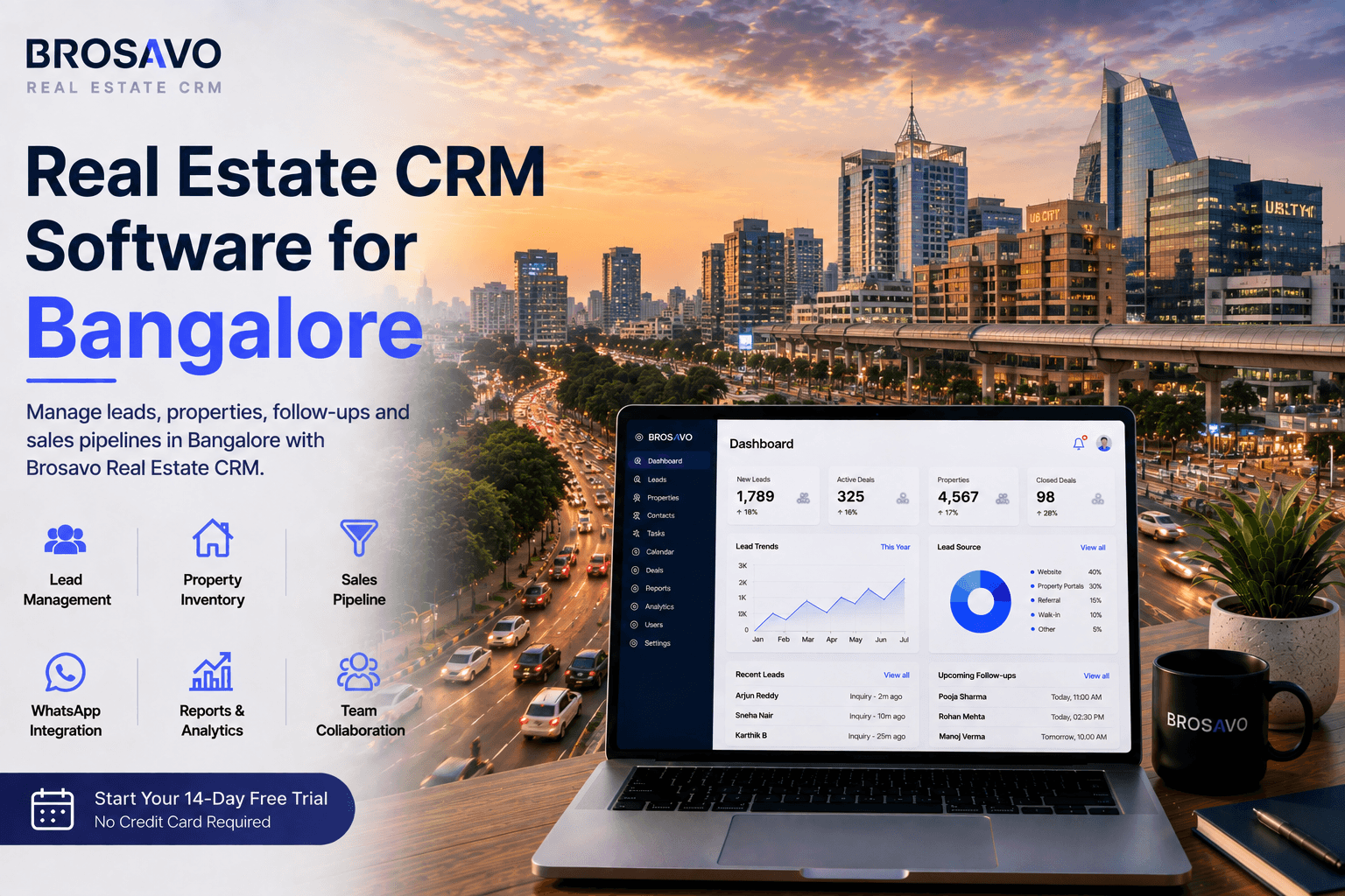 Real estate CRM software in Bangalore, India